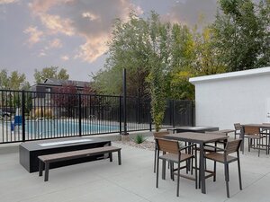 Patio View | The Calaveras Apartments
