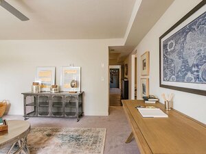 Living Room and Hallway | The Calaveras Apartments in Midvale, UT