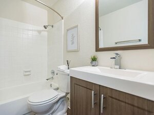 Bathroom | The Calaveras Apartments in Midvale, UT