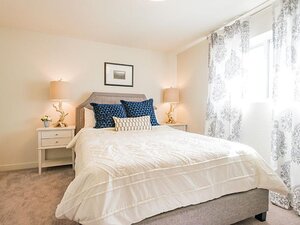 Carpeted Bedroom | The Calaveras Apartments in Midvale, UT