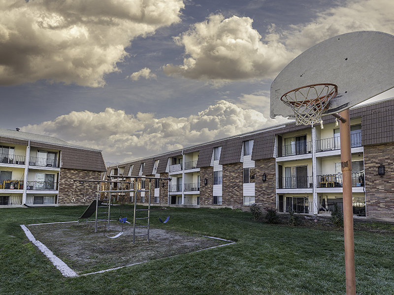 Basketball Court | Cherry Hill Apartments in SLC, UT
