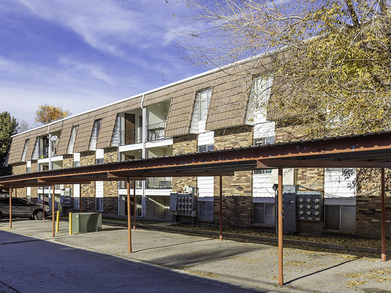 Covered Parking | Cherry Hill Apartments in SLC, UT