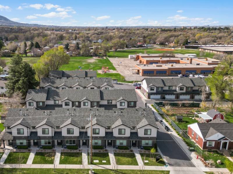 Aerial View | Foxridge Townhomes in Ogden, UT
