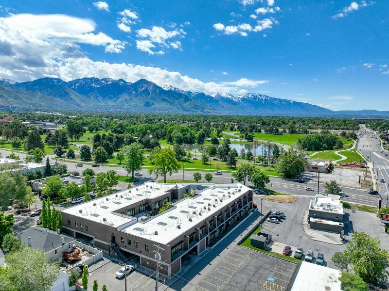 Aerial View | 21 and View Apartments in Salt Lake City
