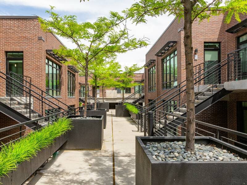 Building Exterior | 21 and View Apartments in Salt Lake City