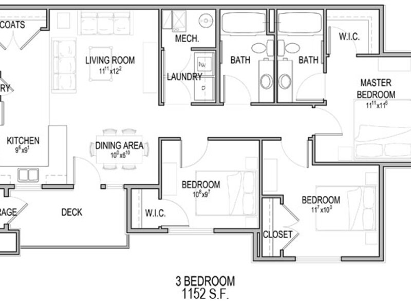 Three Bedroom