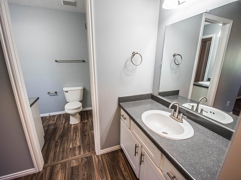 Sink and Toilet | Hidden Cove Apartments