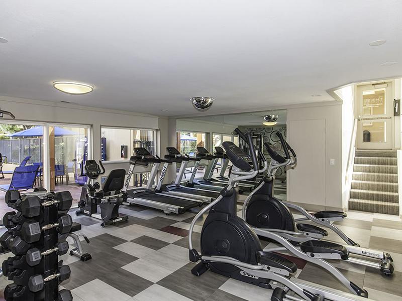 Fitness Center |  The Timbers Apartments in Hayward, CA