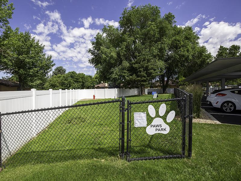 Apartments in Sandy for Rent - Alpine Meadows Gated Dog Park with Grass Area