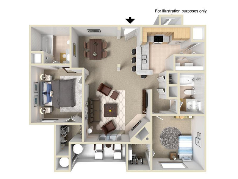B1 - Two Bedroom