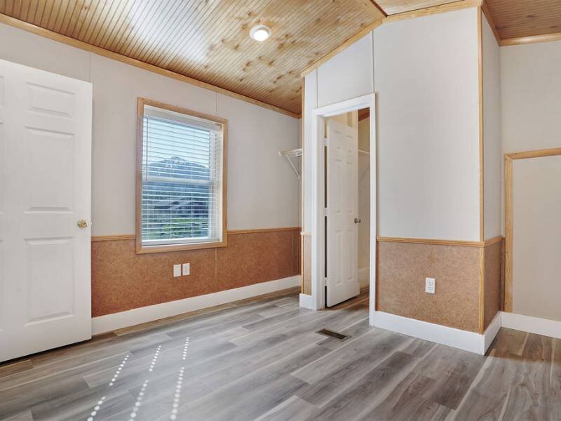 Bedroom with Large Windows | Targhee Place