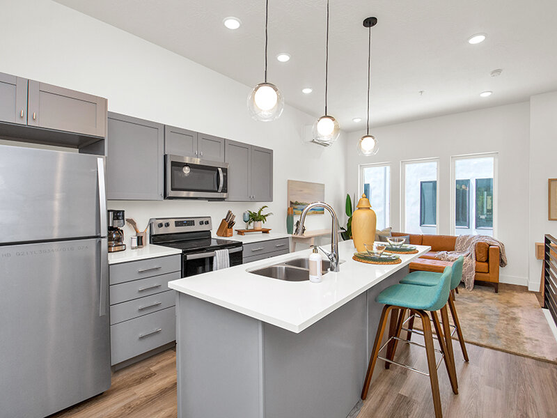 White Countertops | Emeril Townhomes