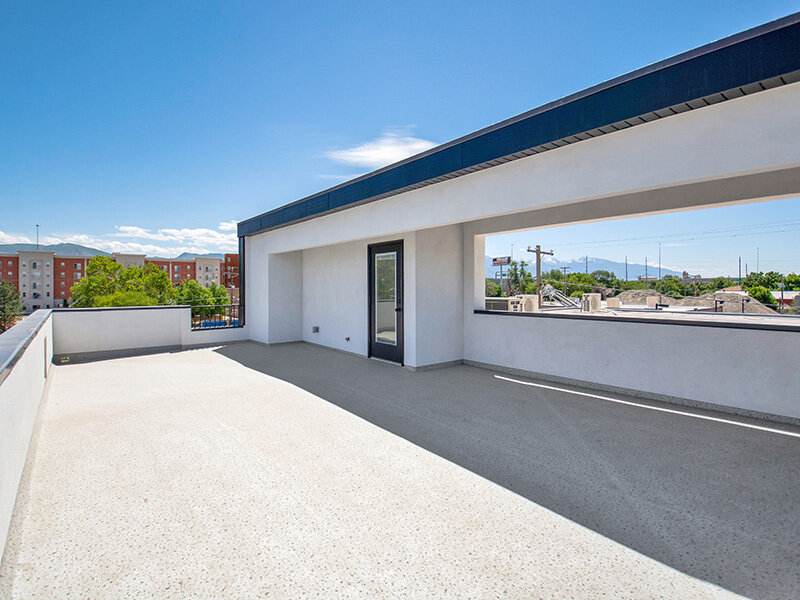 Deck | Emeril Townhomes in Salt Lake City