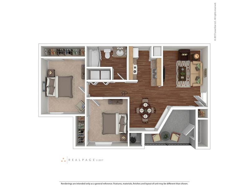 View floor plan image of Bingham apartment available now