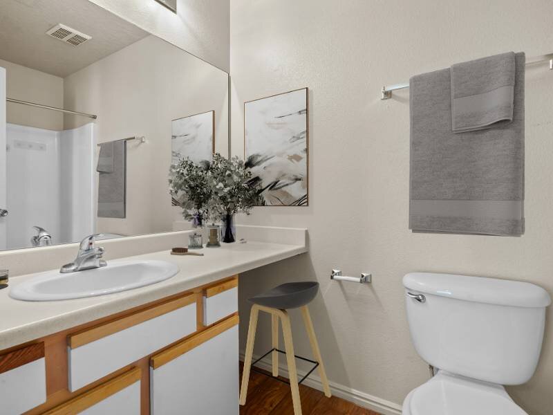 Model Bathroom | Canyon Park Apartments in Sandy, UT
