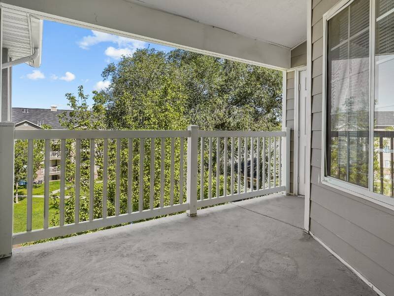 Balcony | Canyon Park Apartments in Sandy, UT