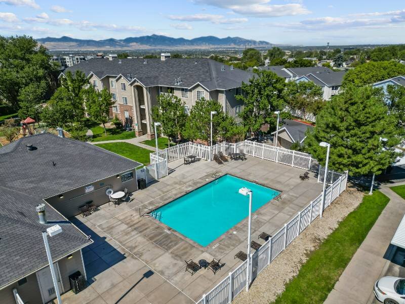 Aerial View | Canyon Park Apartments in Sandy, UT