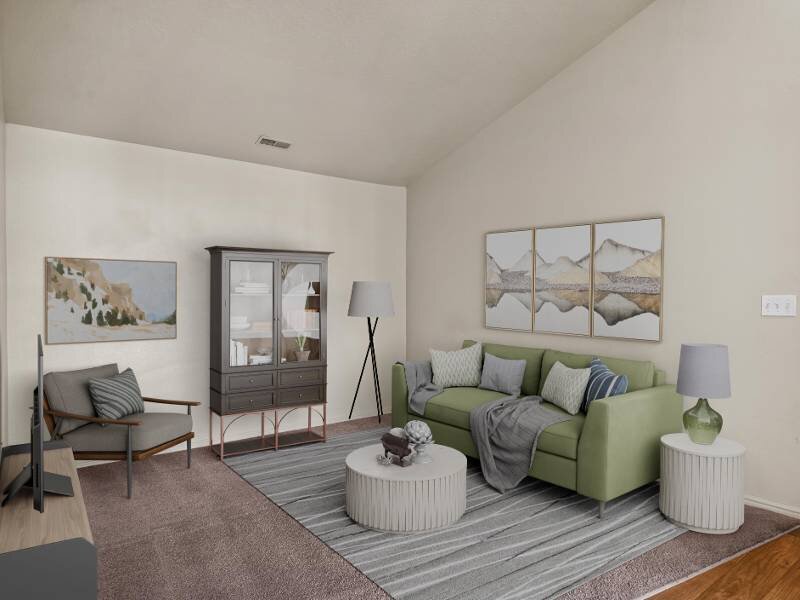 Model Living Room | Canyon Park Apartments in Sandy, UT