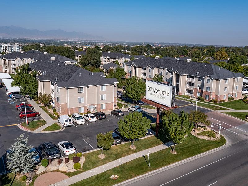 Aerial View | Canyon Park Apartments