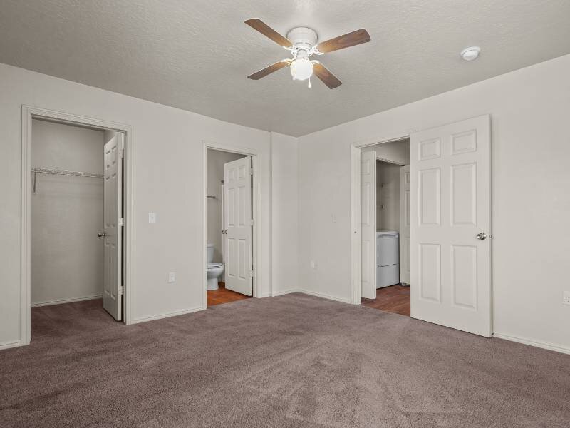 Ceiling Fan in Bedrooms | Canyon Park Apartments in Sandy, UT