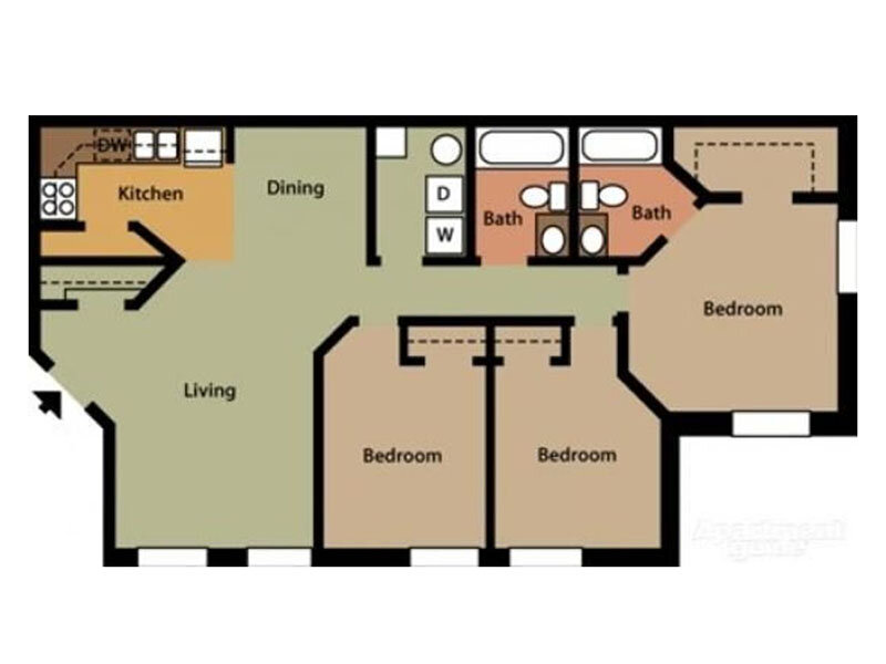 Three Bedroom