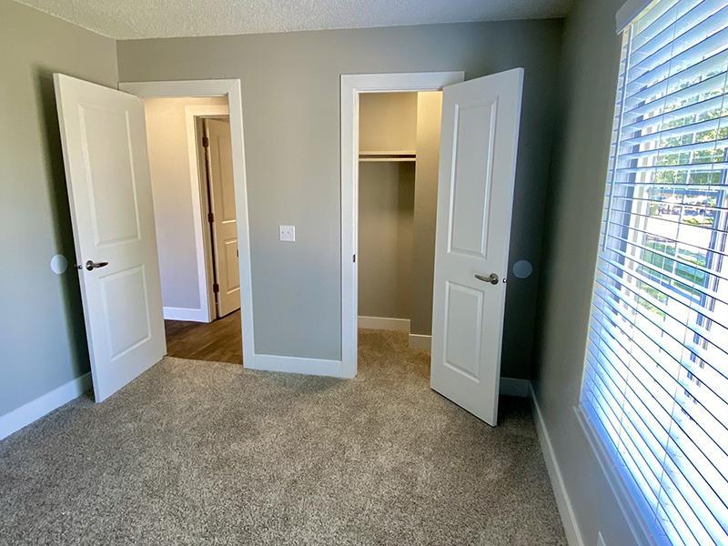 Bedroom Closet | Downtown West Apartments in Salt Lake City, UT
