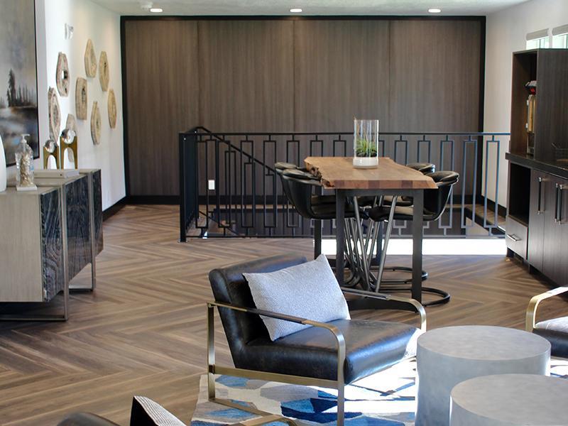 Clubhouse Seating | Downtown West Apartments in Salt Lake City, UT
