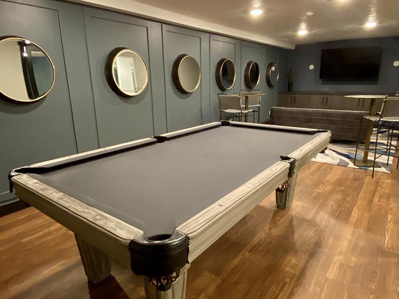 Pool Table | Downtown West Apartments in Salt Lake City, UT