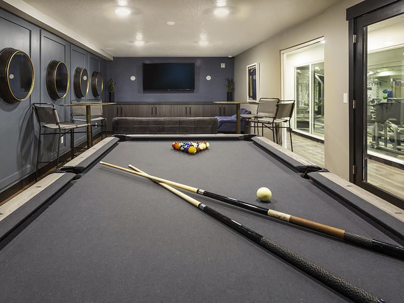 Pool Table | Downtown West Apartments