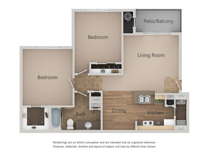 Apartments in Midvale, UT Floor Plans at Remington Apartments