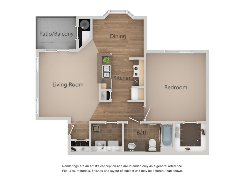 1 Beds 1 Bath Apartments in Midvale, UT Remington Apartments
