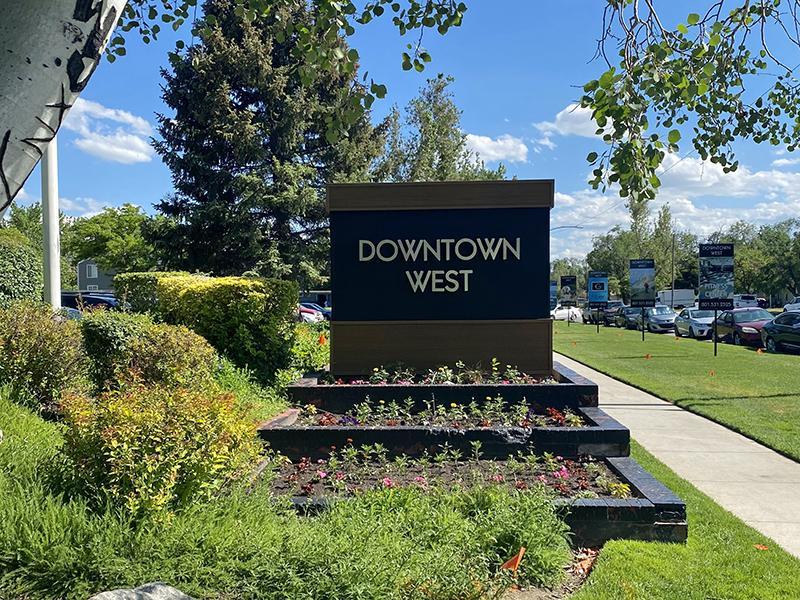 Sign | Downtown West Apartments in Salt Lake City, UT