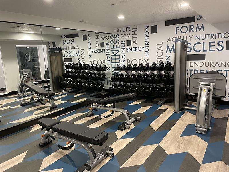 Gym | Downtown West Apartments