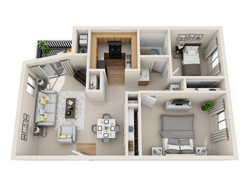 Two Bedroom