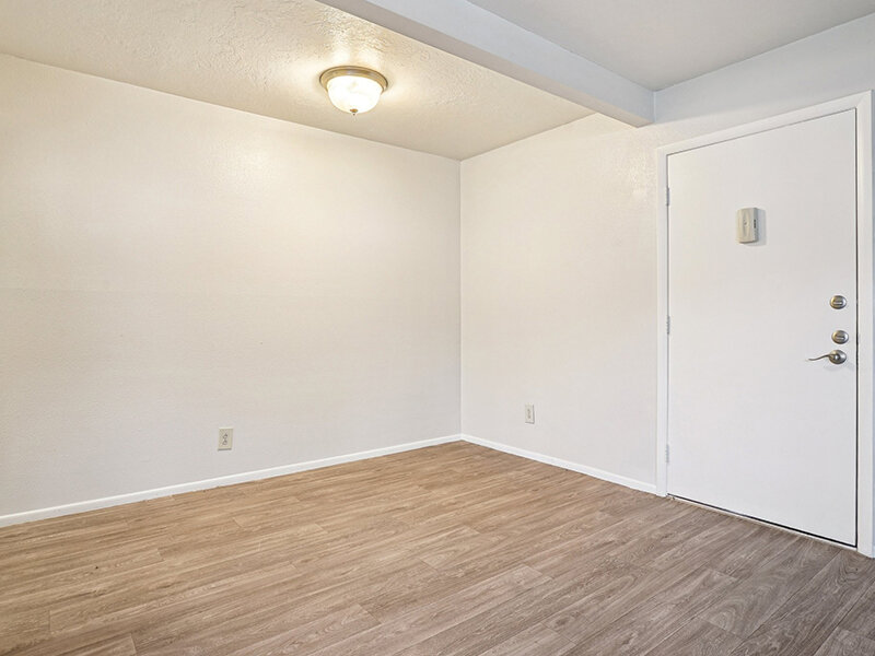 2x1 Renovated Living Area | Fox Creek Apartments