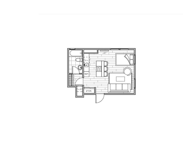 M1 floor plan at Lotus Cityline