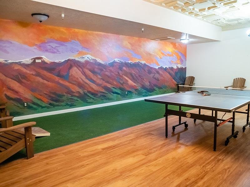 Ping Pong Table | The Bigelow Apartments
