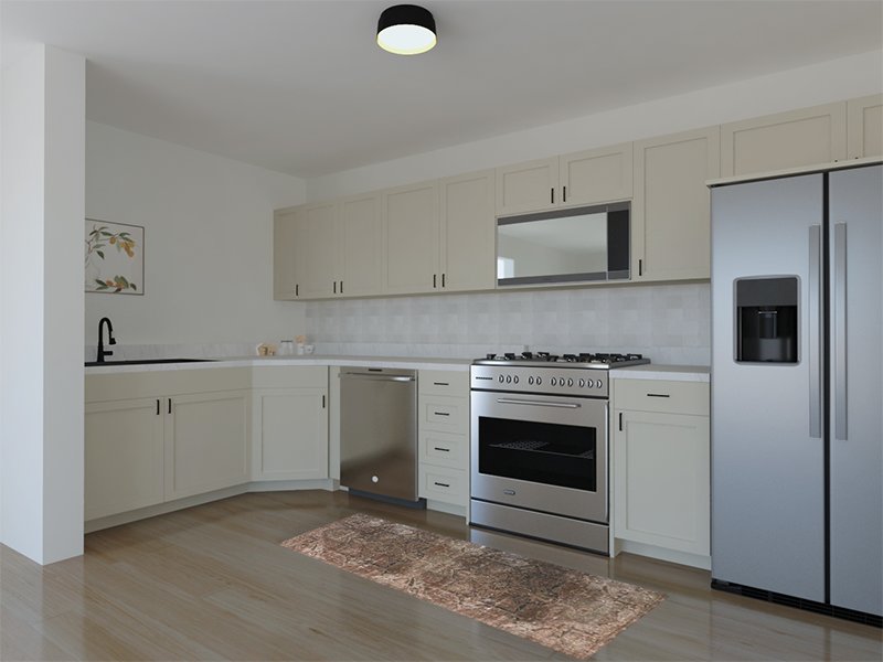 1112 Kitchen | Bigelow Apartments