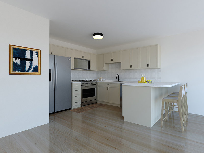 1111 Kitchen | Bigelow Apartments