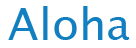 Aloha Logo