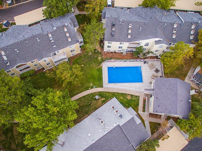 Aerial View | Woods Crossing