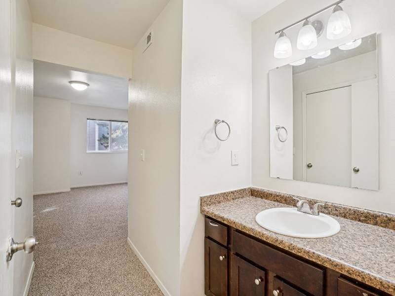 Bathroom Vanity | Village Park Apartments