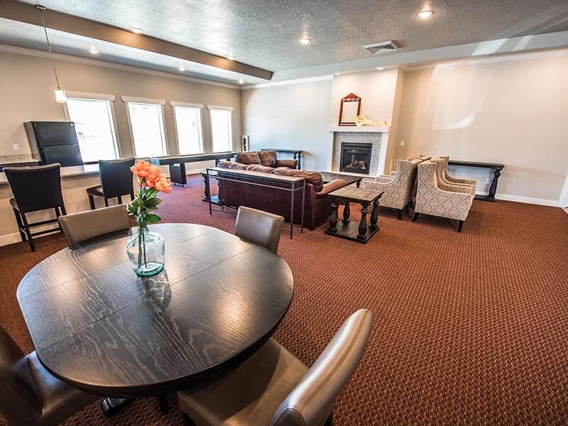 Clubhouse Interior | Mill Point Apartments in Vineyard UT