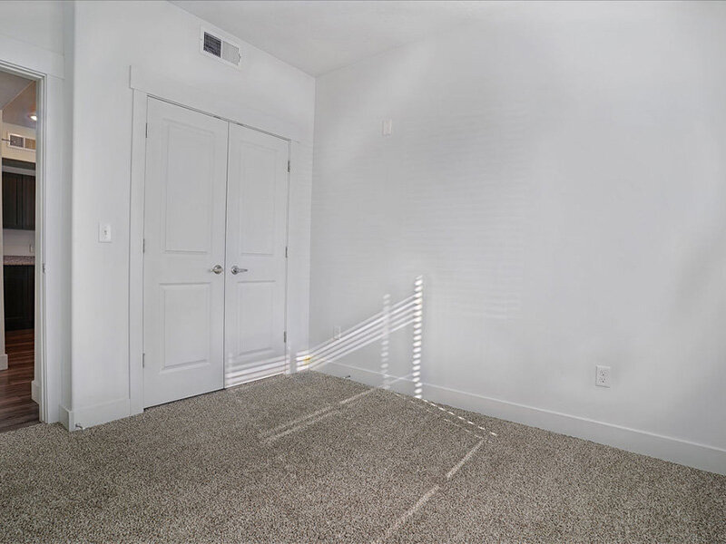 Bedroom with Closed Closet Doors | Mill Point