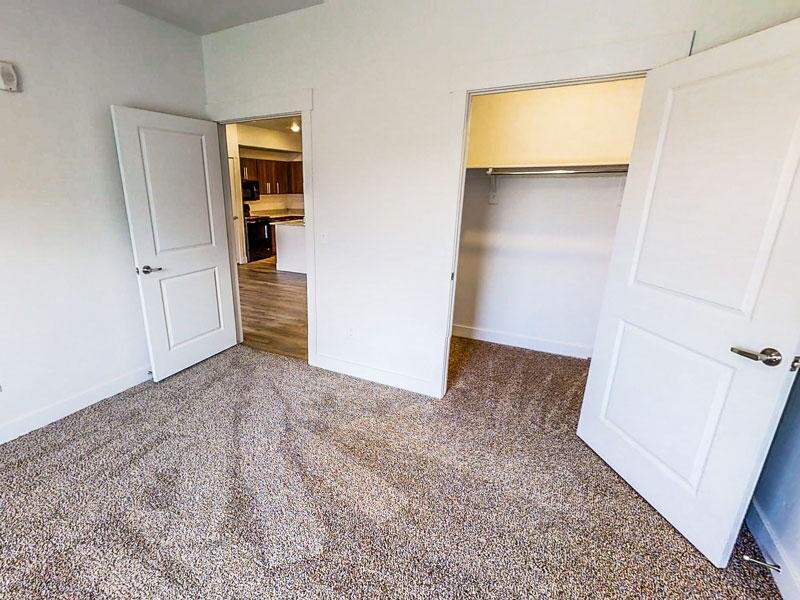 Bedroom Closet | Mill Point Apartments in Vineyard UT
