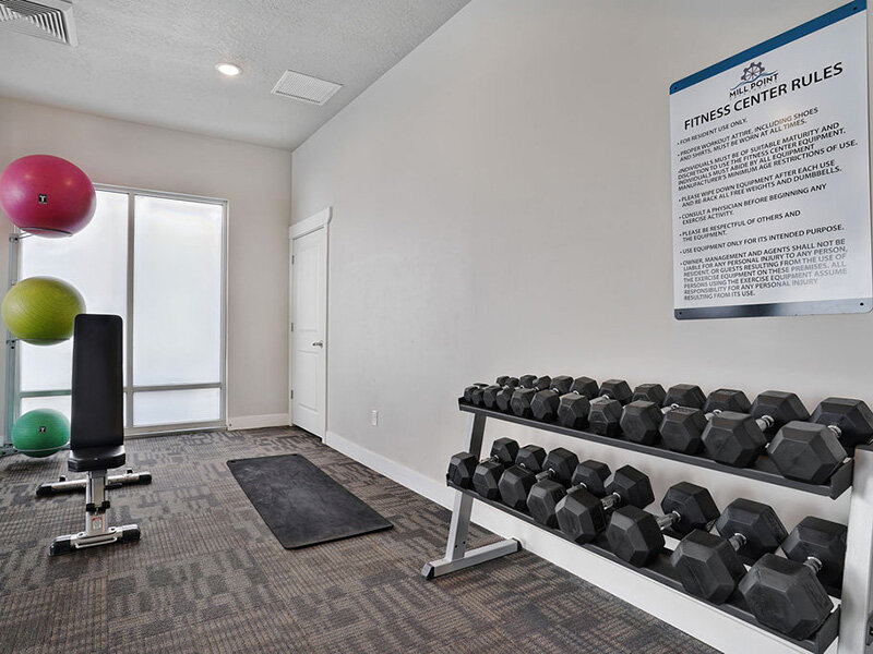 Community Gym with Weights | Mill Point