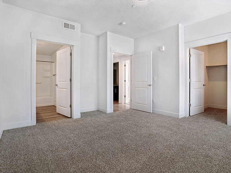 Bedroom with Entrance to Bathroom and Kitchen | Mill Point