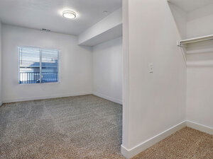 Bedroom with Window and Carpeted Flooring | Mill Point