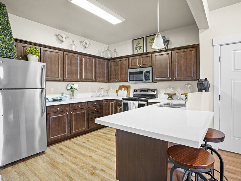 Large Kitchen | Meadows at Park Avenue