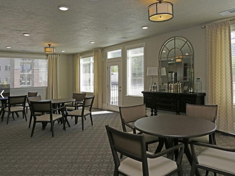 Community Seating Area | Grovecrest Villas Apts in Pleasant Grove, UT
